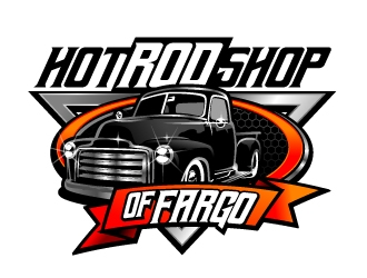 Hot Rod Shop of Fargo logo design by aRBy