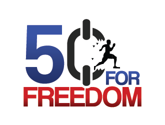 50 for Freedom logo design by czars