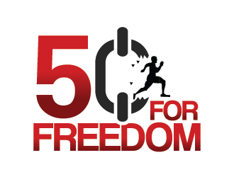 50 for Freedom logo design by czars