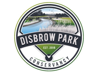 Disbrow Park Conservancy logo design by REDCROW