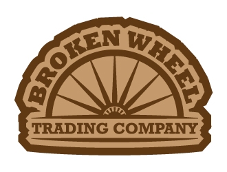 Broken Wheel Trading Company logo design by 4BUB7