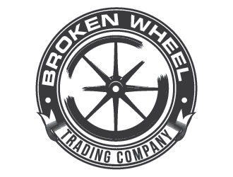 Broken Wheel Trading Company logo design by firstmove