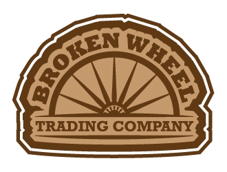 Broken Wheel Trading Company logo design by 4BUB7