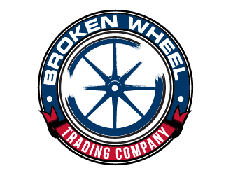 Broken Wheel Trading Company logo design by firstmove