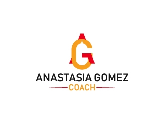 Anastacia Gomez - Coach logo design by BaneVujkov