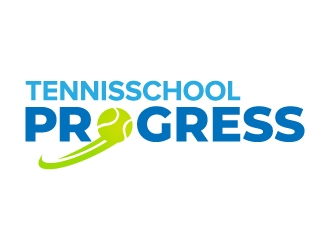 Tennisschool Progress logo design by jaize