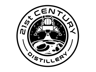 21st Century Distillery logo design by jm77788