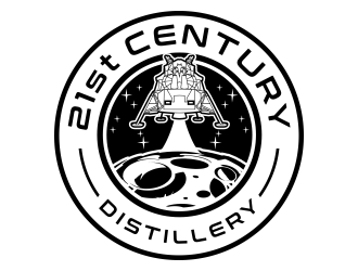 21st Century Distillery logo design by jm77788