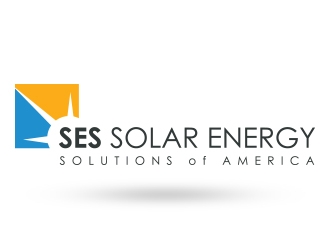 SES SOLAR ENERGY SOLUTIONS of AMERICA logo design by aqibahmed