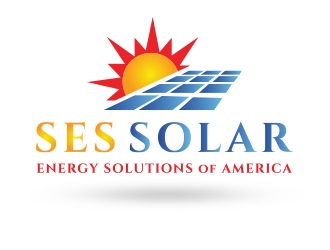SES SOLAR ENERGY SOLUTIONS of AMERICA logo design by aqibahmed