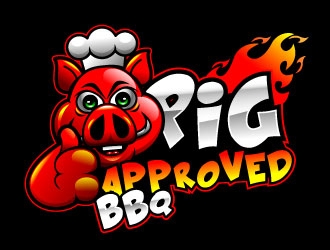 Pig Approved BBQ logo design by uttam