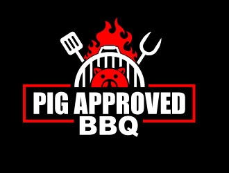 Pig Approved BBQ logo design by uttam