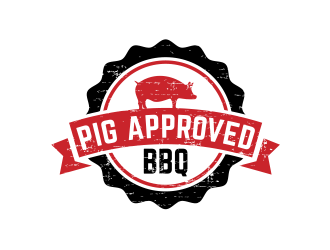 Pig Approved BBQ logo design by keylogo
