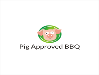 Pig Approved BBQ logo design by bunda_shaquilla