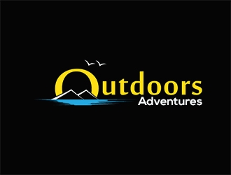 Outdoor Adventures  tagline = ( ATV Tours - Cottages- Flights ) logo design by zizo