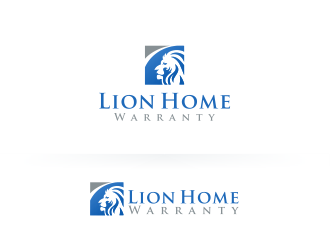 Lion Home Warranty logo design by PramSoulsick