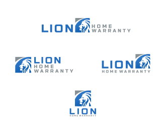 Lion Home Warranty logo design by PramSoulsick