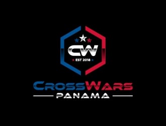 CrossWars Panama logo design by fillintheblack