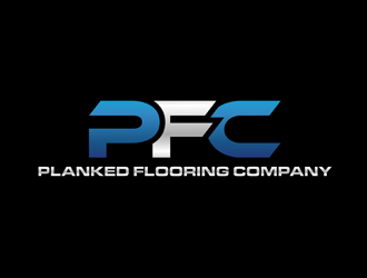 PLANKED FLOORING COMPANY logo design by bomie