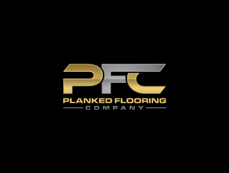 PLANKED FLOORING COMPANY logo design by ndaru
