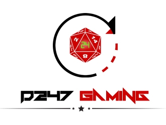 D247 Gaming logo design by AnasHalaibeh