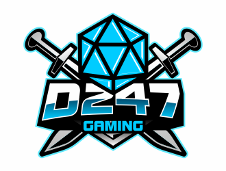 D247 Gaming logo design by jm77788