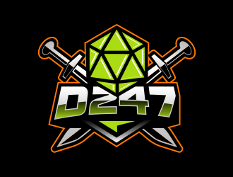 D247 Gaming logo design by jm77788