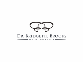 Dr. Bridgette Brooks Orthodontics  logo design by ammad