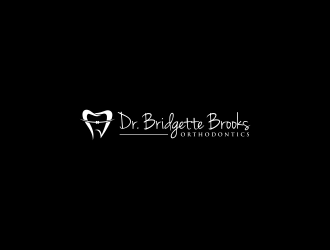Dr. Bridgette Brooks Orthodontics  logo design by ammad