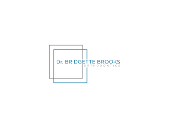 Dr. Bridgette Brooks Orthodontics  logo design by ammad