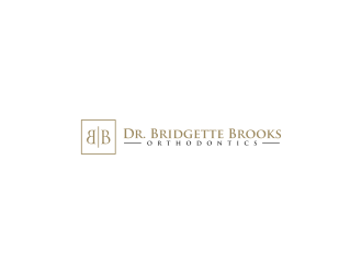Dr. Bridgette Brooks Orthodontics  logo design by ammad