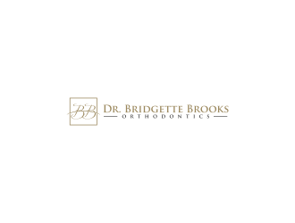 Dr. Bridgette Brooks Orthodontics  logo design by ammad