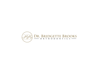 Dr. Bridgette Brooks Orthodontics  logo design by ammad