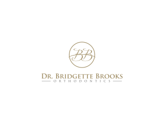 Dr. Bridgette Brooks Orthodontics  logo design by ammad