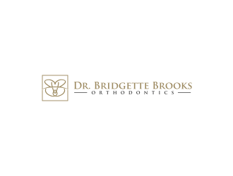 Dr. Bridgette Brooks Orthodontics  logo design by ammad