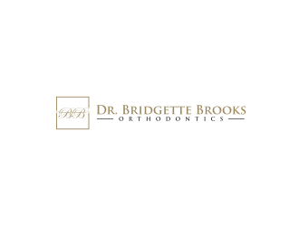 Dr. Bridgette Brooks Orthodontics  logo design by ammad
