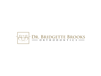Dr. Bridgette Brooks Orthodontics  logo design by ammad