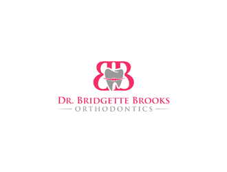Dr. Bridgette Brooks Orthodontics  logo design by ndaru