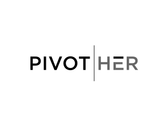 Pivot Her or PivotHer logo design by asyqh