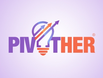 Pivot Her or PivotHer logo design by 69degrees