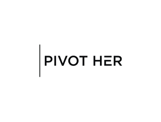 Pivot Her or PivotHer logo design by EkoBooM