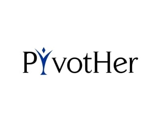 Pivot Her or PivotHer logo design by mckris