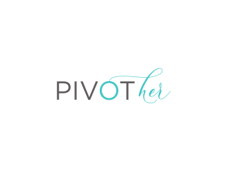 Pivot Her or PivotHer logo design by mbamboex