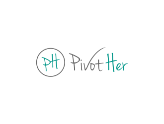 Pivot Her or PivotHer logo design by ammad
