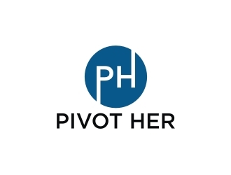 Pivot Her or PivotHer logo design by EkoBooM