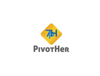 Pivot Her or PivotHer logo design by zluvig