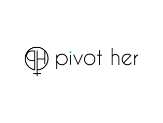 Pivot Her or PivotHer logo design by SmartTaste