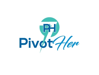 Pivot Her or PivotHer logo design by dshineart