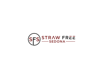 Straw Free Sedona logo design by johana