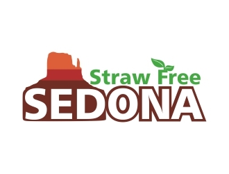 Straw Free Sedona logo design by mckris